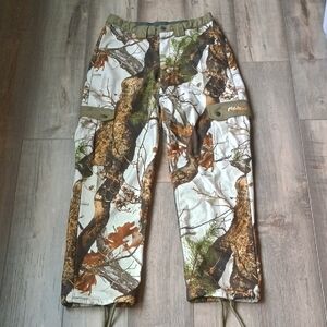 Men's Scentlok Camouflage Cargo Pants in Green and Brown - Outdoor Utility